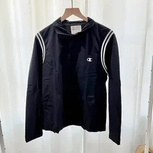 Wood Wood X Champion Jackets Coats Champion X Wood Wood Varsity Windbreaker Button Closure Poshmark